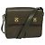 Céline Borsa a Spalla CELINE in Pelle Khaki Oro Auth KD335 D'oro Cachi