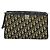 Borsa a spalla in tela Trotter Christian Dior blu navy oro Auth BD1501 D'oro - vista 13