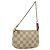 LOUIS VUITTON Mini Pochette Accessoires Damier Azur Pouch N63005 Auth BD1591