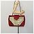 CHANEL Borsa a Spalla Matelassé Catena Vinile Rosso CC Auth MX212 - vista 19