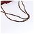 CHANEL Borsa a Spalla Matelassé Catena Vinile Rosso CC Auth MX212 - vista 7