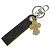 LOUIS VUITTON Monogram Eclipse Vivienne Charm Nero M01469 LV Auth 116995 - vista 2