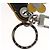 LOUIS VUITTON Monogram Eclipse Vivienne Charm Nero M01469 LV Auth 116995 - vista 9