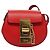 Chloé Funda para Airpods Chloe de cuero rojo y dorado Auth KD394 - vista 13