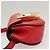 Chloé Funda para Airpods Chloe de cuero rojo y dorado Auth KD394 - vista 4