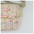 Borsa a spalla CHANEL in tela rosa beige argento CC Auth BD1533 - vista 16