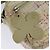 Borsa a spalla CHANEL in tela rosa beige argento CC Auth BD1533 - vista 9