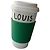LOUIS VUITTON Porcelain Cup Mug new / Louis Cup White
