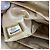 Borsa a mano Chanel con cucitura selvaggia beige - vista 16
