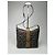 Vintage Yves Saint Laurent Leder Schultertasche Grau