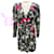 Autre Marque Ronny Kobo Black Multi Edrea Floral Mini Dress Viscose  ref.2160240