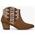 Autre Marque Botines / botas vaqueras de tacón, talla 39, BOCAGE