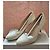 Autre Marque Creme Glitzer-Pumps, Größe 39, L.K. BENNETT