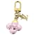 Louis Vuitton Micro Charm Vivienne Bag Monogram Flower Keyring Golden Metal  ref.2161375