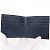 Prada Navy Saffiano Leder Bi-Fold Geldbörse Marineblau - Ansicht 4
