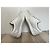 Jimmy Choo Scarpe da Uomo in Pelle Bianche Taglia 43 Bianco - vista 7