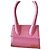 Borsa Jacquemus Le Chiquito Moyen Rosa Croco
