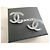 neue Chanel-Ohrringe mit einer Chanel-Box Silber - Ansicht 2