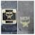 MCM Vintage Calfskin Embellished Card Holder/Wallet Black  - view 8