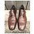 Gucci sapatos com fivela de couro marrom - vista 3