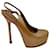 Yves Saint Laurent Pompes à talons slingback rose gold Triptoo Doré Métallisé  - vue 1