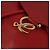 Zaino LOEWE in pelle rossa e oro Auth sw283 Rosso D'oro - vista 14