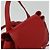 Zaino LOEWE in pelle rossa e oro Auth sw283 Rosso D'oro - vista 6