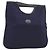 Céline Bolso de mano CELINE C Sulky de lona marina Auth ar13420 Azul marino