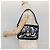Céline Borsa a spalla a forma di carrozza trainata da cavallo CELINE Smalto Nero Auth bs24388 - vista 21
