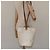 Céline CELINE Macadam Canvas Schultertasche aus PVC-Leder Weiß Auth 117579 - Ansicht 23