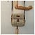 Autre Marque Burberrys Nova Check Schultertasche PVC Beige Braun Gold Auth BD1678 Golden - Ansicht 20