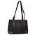 Borsa a spalla in pelle nera Auth BA1179 di BALLY Nero