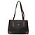 Borsa a spalla in pelle nera Auth BA1179 di BALLY Nero - vista 2