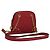 Céline Borsa a spalla con catena CELINE in pelle rossa e oro Auth 118372 Rosso D'oro