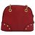 Céline Borsa a spalla con catena CELINE in pelle rossa e oro Auth 118372 Rosso D'oro - vista 3