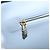 LOUIS VUITTON Monogram Vernis Borsa a Mano Houston Grigia M91053 LV Auth BA1150 Grigio - vista 19