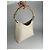 Bamboo Vintage Gucci Lederhandtasche mit Bambus in Weiß - Ansicht 13