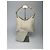 Bamboo Vintage Gucci Lederhandtasche mit Bambus in Weiß - Ansicht 7