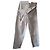 Hermès Baumwollhose Farbe Eggshell Größe 38 Aus weiß