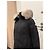 Giacca Moncler Blavet Nera con Pelliccia di Volpe Nero - vista 14
