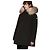 Giacca Moncler Blavet Nera con Pelliccia di Volpe Nero - vista 15