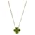 Van Cleef & Arpels Alhambra Carnelian Pendant Necklace in 18k Yellow Gold  ref.2162108