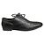 Gucci Richelieu scarpe stringate in pelle nera Nero