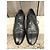Gucci Richelieu scarpe stringate in pelle nera Nero - vista 3