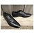 Gucci Richelieu scarpe stringate in pelle nera Nero - vista 8