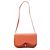 Borsa a spalla in pelle e tela Colorado PM di Hermès Rosso