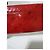 Coach Slim Envelope Signature Embossed Patent Leather Wallet On Chain Red - view 12