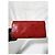 Coach Slim Envelope Signature Embossed Patent Leather Wallet On Chain Red - view 3