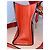 Borsa a tracolla Dior Dioraddict pelle granulata rossa Rosso - vista 5
