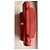Borsa a tracolla Dior Dioraddict pelle granulata rossa Rosso - vista 6